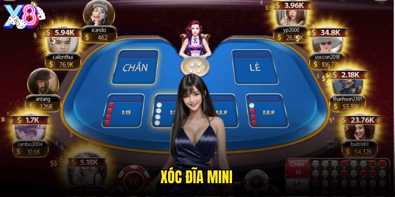 Xóc Đĩa Mini