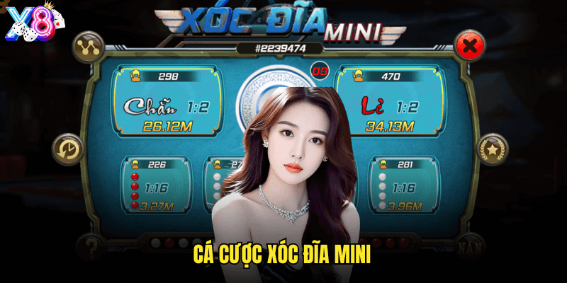 Cá Cược Xóc Đĩa Mini